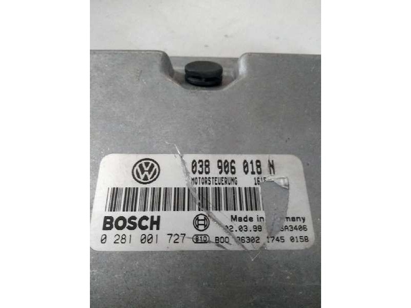 Recambio de centralita motor uce para volkswagen passat berlina (3b2) 1.9 tdi referencia OEM IAM 0281001727 038906018N 