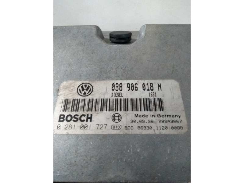 Recambio de centralita motor uce para volkswagen passat variant (3b5) referencia OEM IAM 0281001727 038906018N 