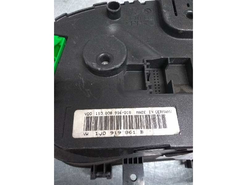 Recambio de cuadro instrumentos para volkswagen bora berlina (1j2) 1.9 tdi referencia OEM IAM 110008916018 1J0919861B 