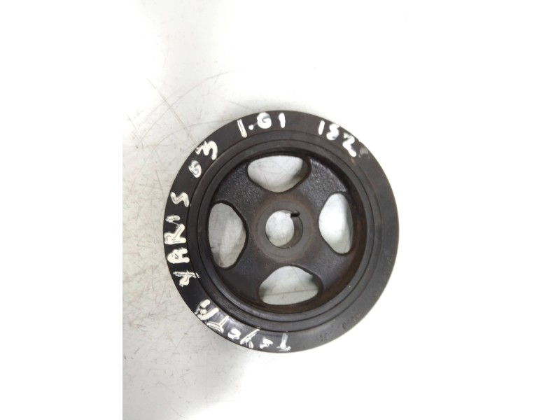 Recambio de polea cigueñal para toyota yaris (ncp1/nlp1/scp1) 1.0 linea terra referencia OEM IAM 134700J010   Recambio de polea cigueñal para toyota yaris (ncp1/nlp1/scp1) 1.0 linea terra referencia OEM IAM 134700J010