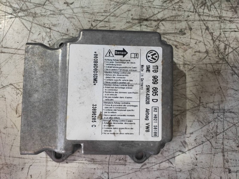 Recambio de kit airbag para volkswagen touran (1t2) edition referencia OEM IAM   