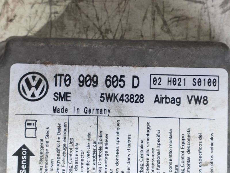 Recambio de kit airbag para volkswagen touran (1t2) edition referencia OEM IAM   