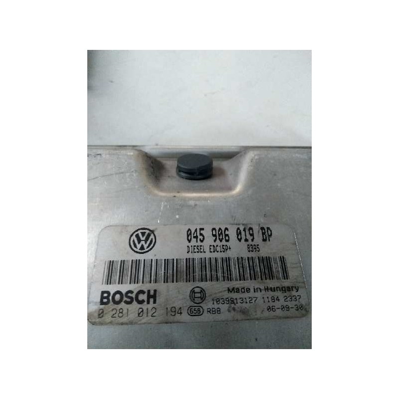 Recambio de centralita motor uce para volkswagen polo (9n3) 1.4 tdi referencia OEM IAM 0281012194 045906019BP EDC15P