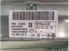 Recambio de airbag cortina delantero izquierdo para volkswagen touran (1t2) edition referencia OEM IAM 1T0880741K   2