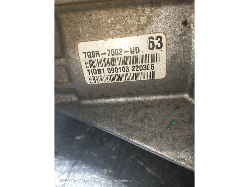 Recambio de caja cambios para ford galaxy (ca1) 2.0 tdci cat referencia OEM IAM 7G9R7002UD T1GB1 090108 220306