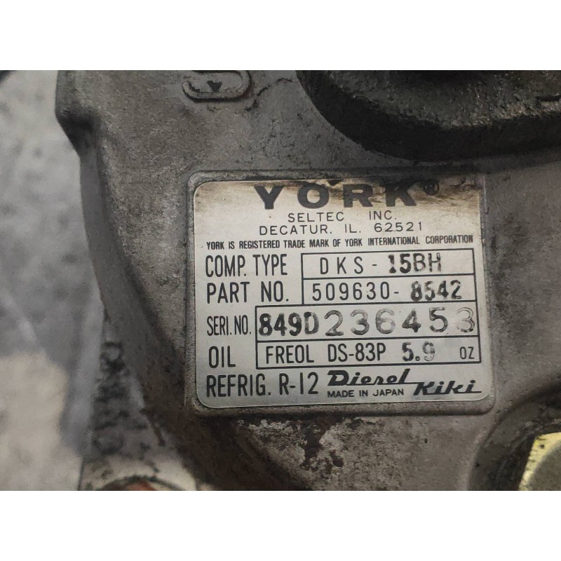 Recambio de compresor aire acondicionado para mercedes clase e (w124) berlina d 300 (124.130) referencia OEM IAM 5096308542 5096