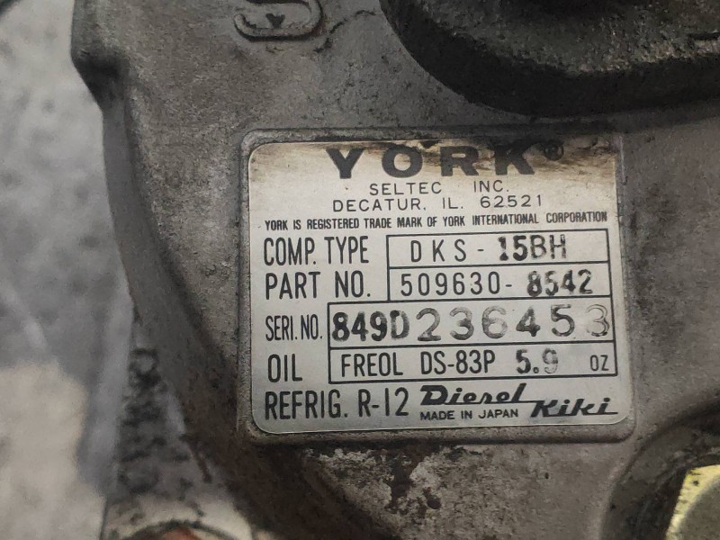 Recambio de compresor aire acondicionado para mercedes clase e (w124) berlina d 300 (124.130) referencia OEM IAM 5096308542 5096