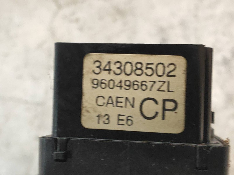 Recambio de mando luces para citroen zx 1.9 d tonic referencia OEM IAM 34308502 96049667 