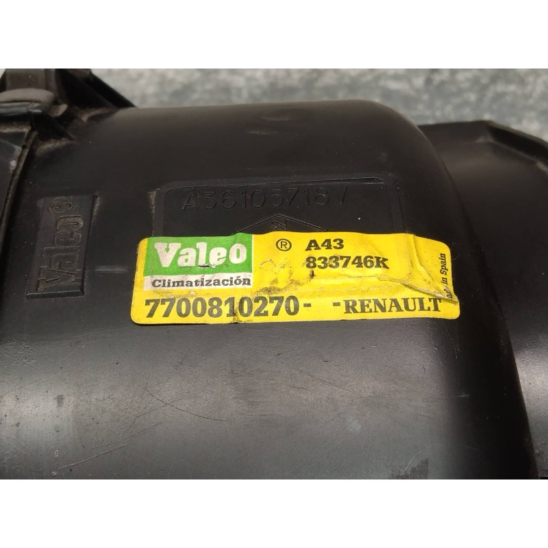 Recambio de motor calefaccion para renault clio i fase i+ii (b/c57) 1.9 d mexx referencia OEM IAM 7700810270 833746K A43