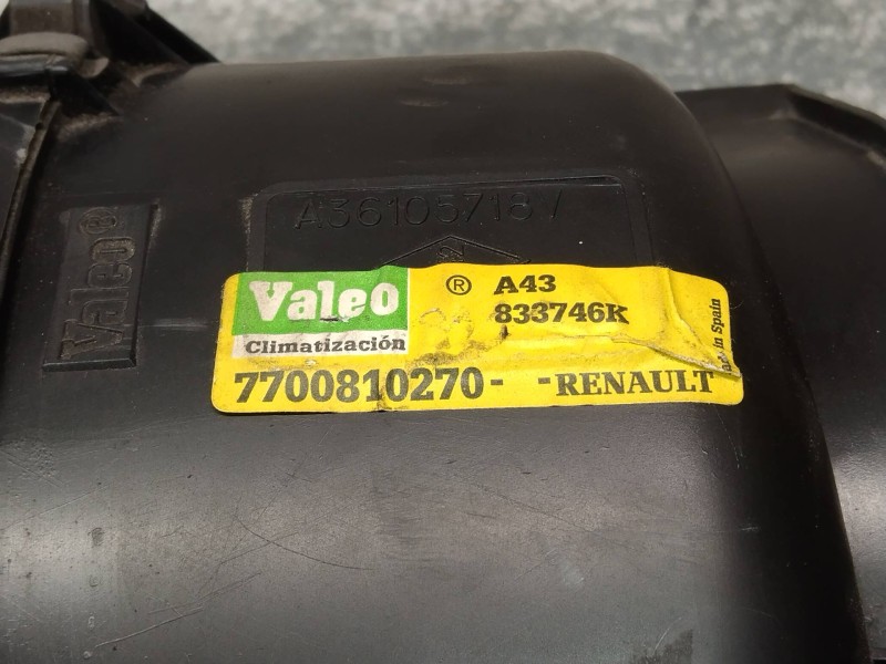 Recambio de motor calefaccion para renault clio i fase i+ii (b/c57) 1.9 d mexx referencia OEM IAM 7700810270 833746K A43