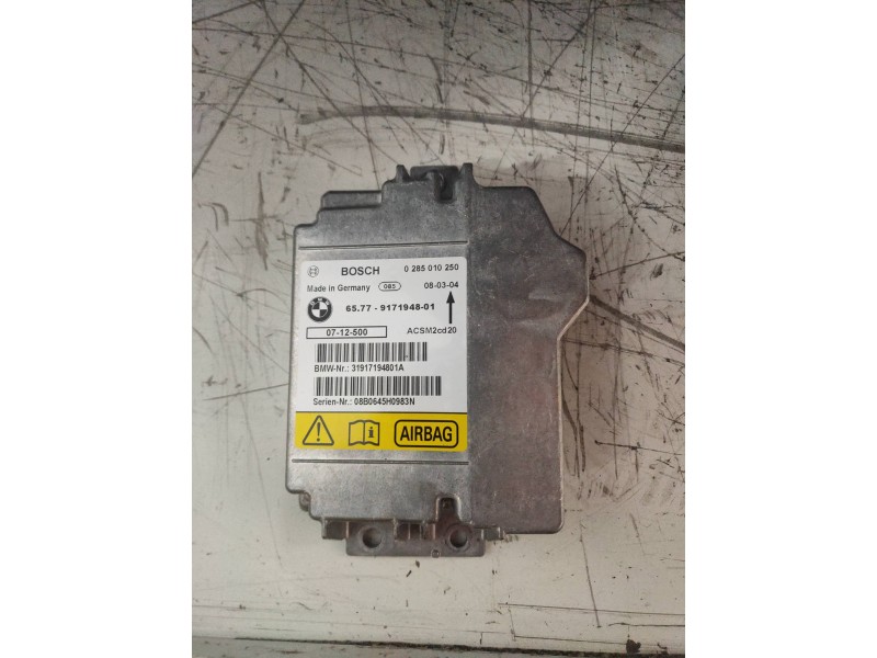 Recambio de kit airbag para bmw x6 (e71) 3.5d referencia OEM IAM 0285010250  