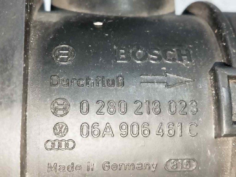 Recambio de caudalimetro para volkswagen golf iii cabrio (1e7) 2.0 referencia OEM IAM 0280218023 06A906461C BOSCH