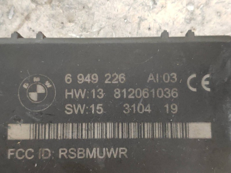 Recambio de modulo electronico para bmw serie 6 coupe (e63) 4.4 v8 32v cat referencia OEM IAM 6949226 812061036 