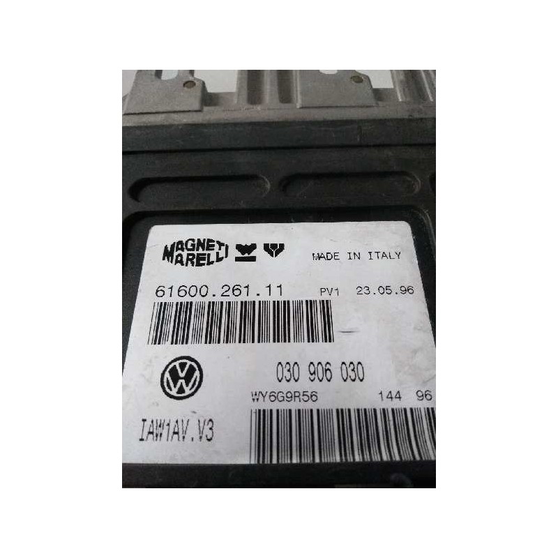 Recambio de centralita motor uce para volkswagen polo berlina (6n1) 1.4 16v referencia OEM IAM 030906030 IAW1AVV3 6160026111