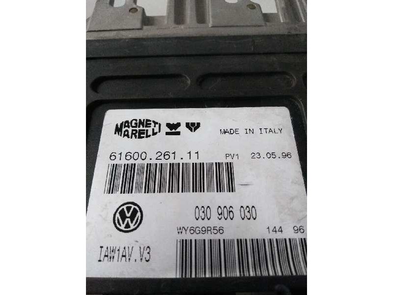 Recambio de centralita motor uce para volkswagen polo berlina (6n1) 1.4 16v referencia OEM IAM 030906030 IAW1AVV3 6160026111