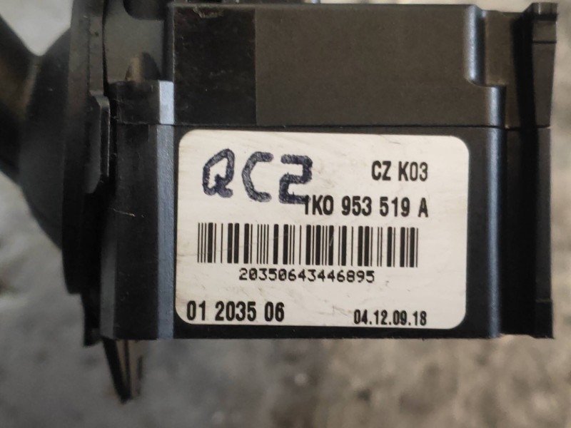 Recambio de mando limpia para volkswagen touran (1t1) conceptline referencia OEM IAM 1K0953519A  