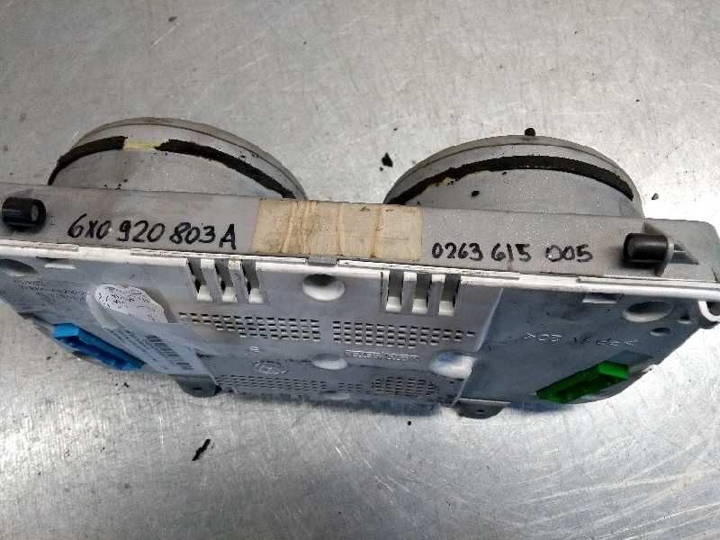 Recambio de cuadro instrumentos para volkswagen lupo (6x1/6e1) 1.4 16v referencia OEM IAM 0263615005 6X0920803A 