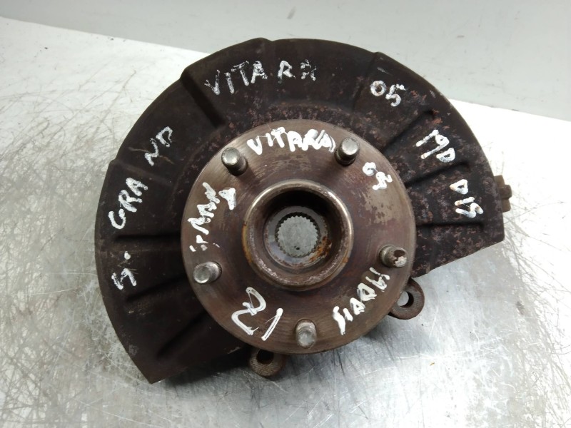 Recambio de mangueta delantera izquierda para suzuki grand vitara jb (jt) 1.9 ddis turbodiesel referencia OEM IAM   