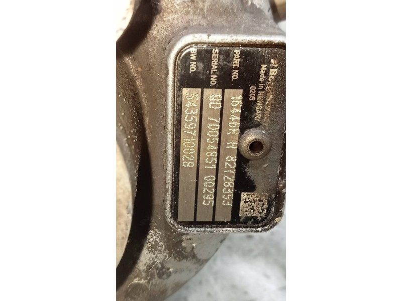 Recambio de turbocompresor para dacia dokker ambiance referencia OEM IAM 54359710028  