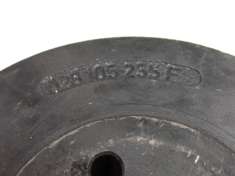 Recambio de polea cigueñal para volkswagen polo berlina (6n1) básico referencia OEM IAM 028105255F  