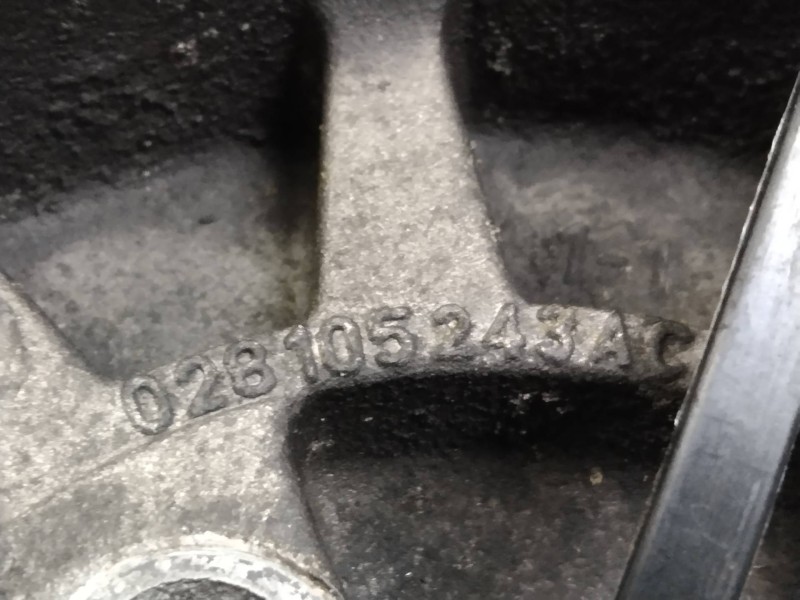 Recambio de polea cigueñal para volkswagen polo berlina (6n2) trendline referencia OEM IAM 028105243AC  