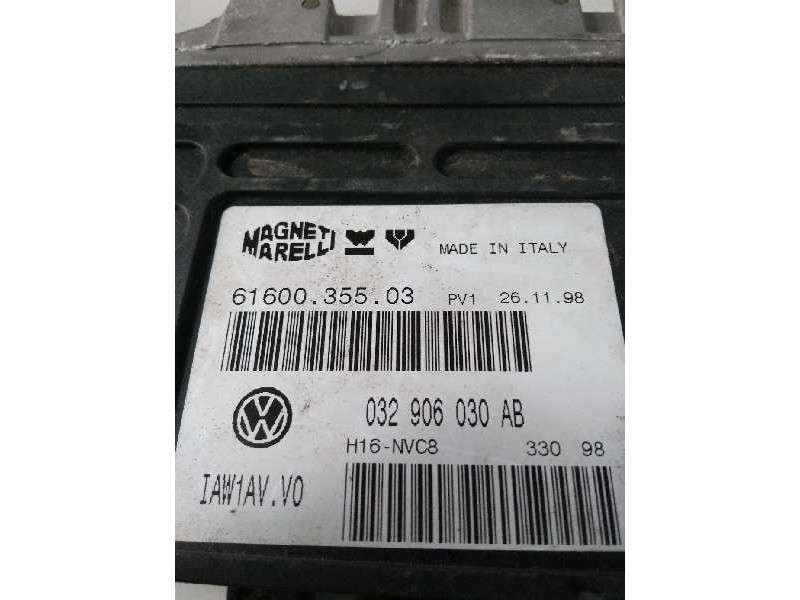 Recambio de centralita motor uce para volkswagen polo berlina (6n1) 1.6 referencia OEM IAM IAW1AVV0 032906030AB 6160035503 Recambio de centralita motor uce para volkswagen polo berlina (6n1) 1.6 referencia OEM IAM IAW1AVV0 032906030AB 6160035503