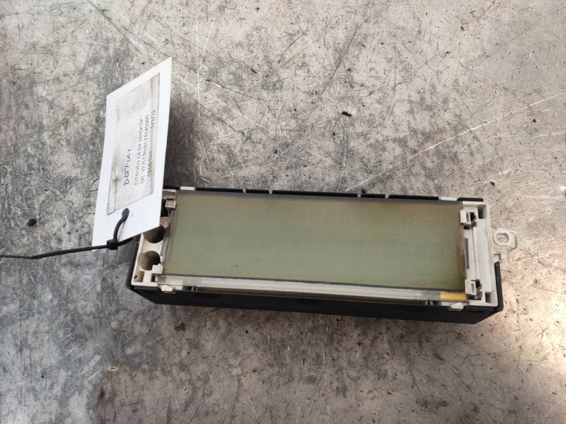 Recambio de pantalla multifuncion para citroen c4 berlina collection referencia OEM IAM 9649646880 216744212G 