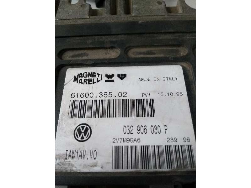 Recambio de centralita motor uce para volkswagen polo berlina (6n1) 1.6 referencia OEM IAM IAW1AVV0 032906030P 6160035502