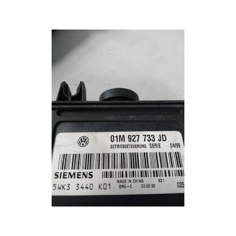 Recambio de centralita cambio automatico para volkswagen golf iv berlina (1j1) 1.6 referencia OEM IAM 5WK33440 01M927733JD K01