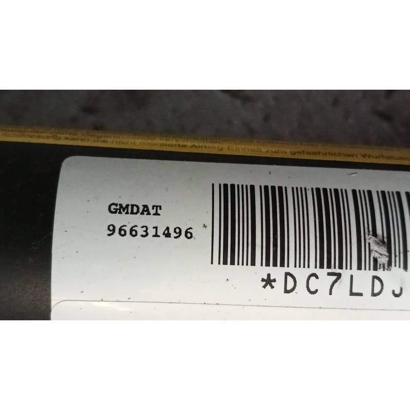 Recambio de airbag cortina delantero izquierdo para chevrolet captiva 2.0 vcdi lt referencia OEM IAM 96631496  