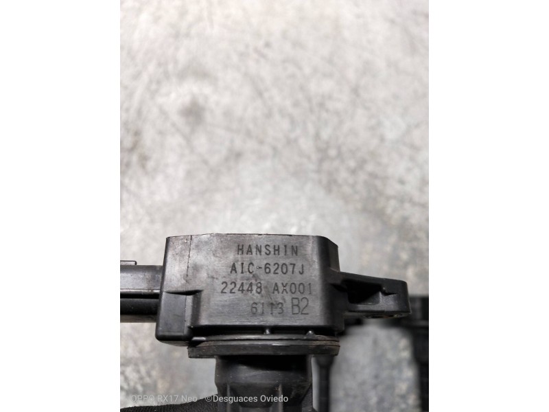 Recambio de bobina encendido para nissan micra (k12e) plus (d) referencia OEM IAM 22448AX001 AIC6207J  Recambio de bobina encendido para nissan micra (k12e) plus (d) referencia OEM IAM 22448AX001 AIC6207J