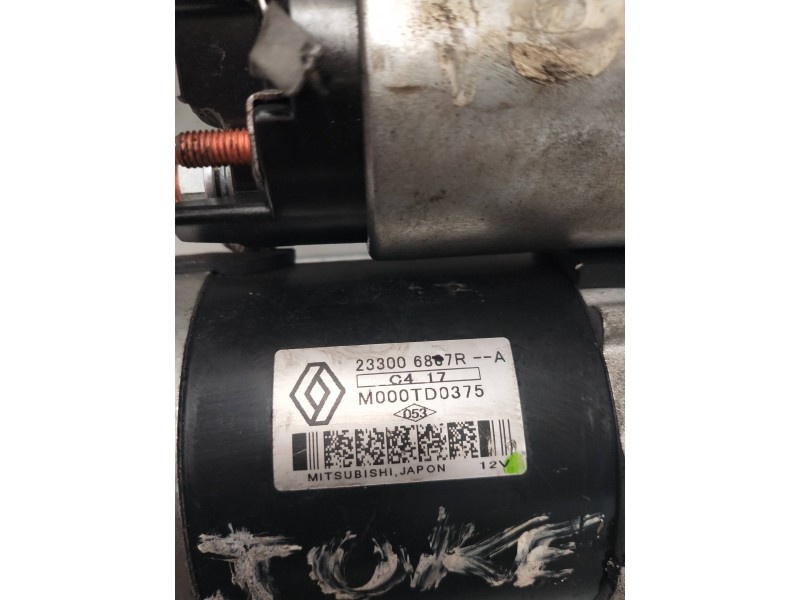 Recambio de motor arranque para nissan juke (f15) tekna s referencia OEM IAM M000TD0375 MITSUBISHI 16 V