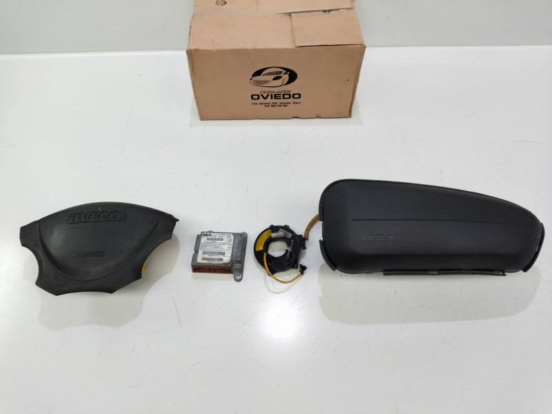 Recambio de kit airbag para iveco daily caja cerrada (2006 =>) 3.0 diesel referencia OEM IAM   