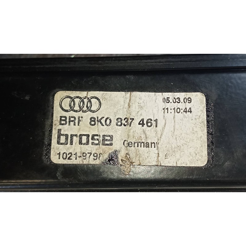 Recambio de elevalunas delantero izquierdo para audi a4 avant (8k5) (2008) 2.0 16v tdi referencia OEM IAM 8K0959801A 8K0837461 