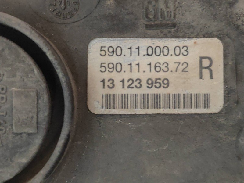 Recambio de faro antiniebla derecho para opel signum básico referencia OEM IAM 13123959 5901116372 5901100003 