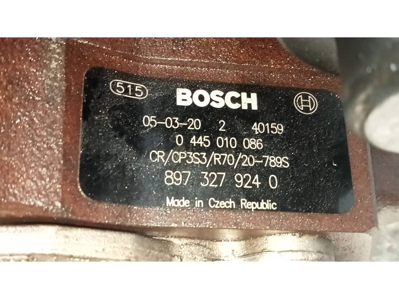 Recambio de bomba inyeccion para opel astra h ber. cosmo referencia OEM IAM 0445010086 8973279240 