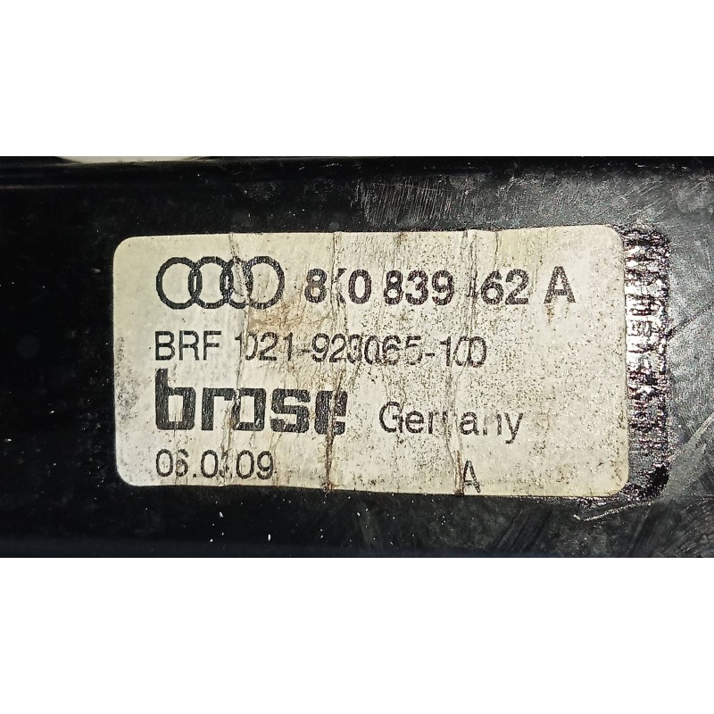 Recambio de elevalunas trasero derecho para audi a4 avant (8k5) (2008) 2.0 16v tdi referencia OEM IAM 8K0959812A 8K0839462A 
