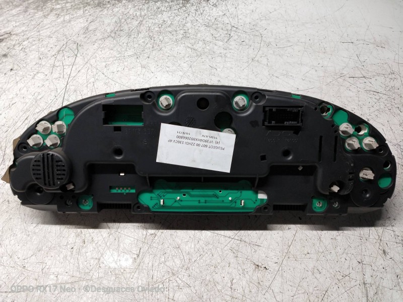 Recambio de cuadro instrumentos para peugeot 607 (s1) pack referencia OEM IAM 110008883003 9629598480 