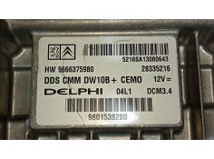 Recambio de centralita motor uce para citroen c5 berlina seduction referencia OEM IAM 28335216 9801538280  2