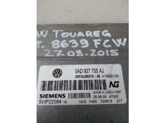 Recambio de centralita cambio automatico para volkswagen touareg (7la) 3.0 v6 tdi dpf referencia OEM IAM 5WP2208416 0AD927755AJ  2