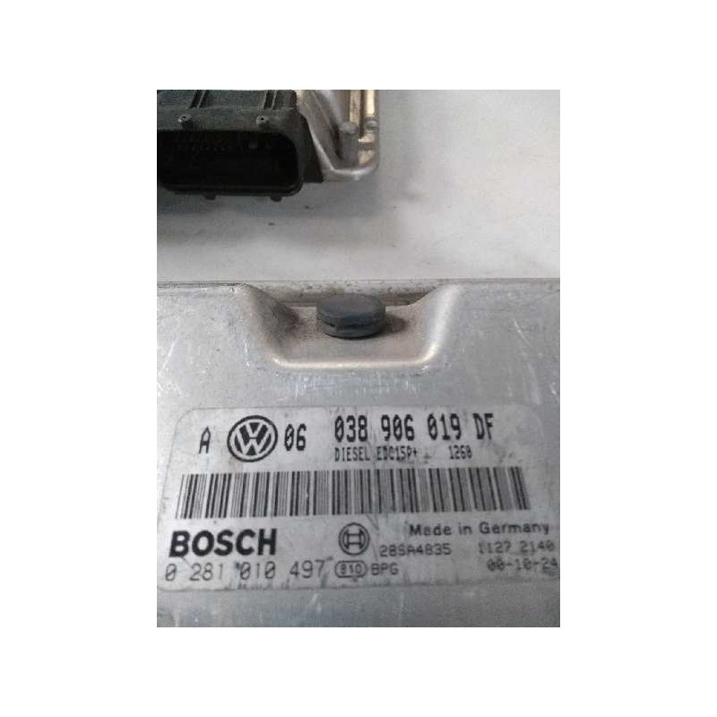 Recambio de centralita motor uce para volkswagen golf iv berlina (1j1) 1.9 tdi referencia OEM IAM 0281010497 038906019DF EDC15P