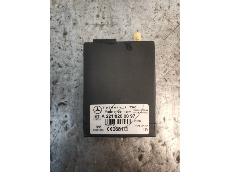 Recambio de modulo electronico para mercedes clase r (w251) 320 cdi (251.022) referencia OEM IAM A2218200097  