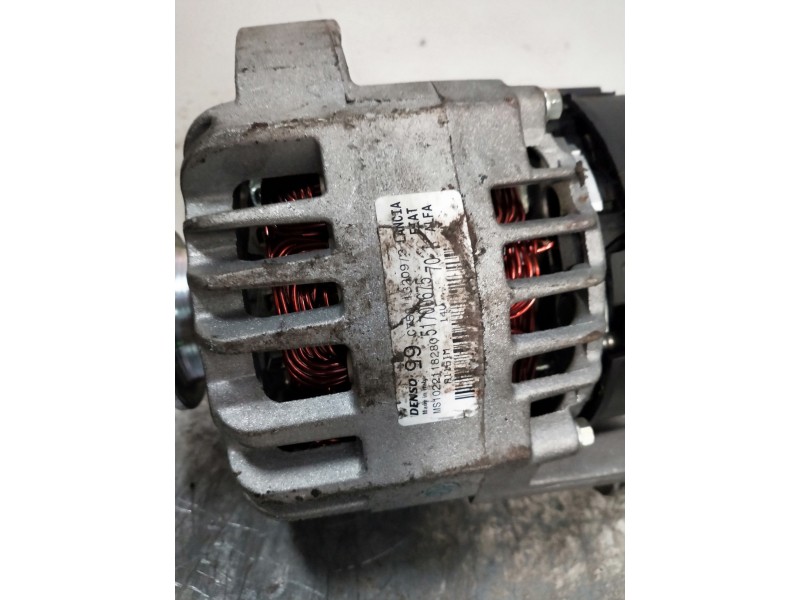 Recambio de alternador para fiat seicento (187) michael schumacher referencia OEM IAM 51700675 DENSO 