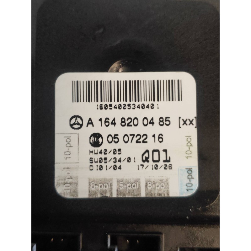 Recambio de modulo electronico para mercedes clase r (w251) 320 cdi (251.022) referencia OEM IAM A1648200485 05072216 
