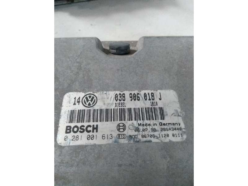 Recambio de centralita motor uce para volkswagen golf iv berlina (1j1) 1.9 tdi referencia OEM IAM 0281001613 038906018J 