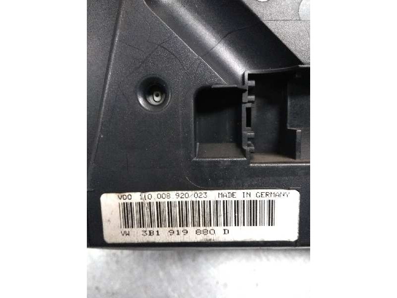 Recambio de cuadro instrumentos para volkswagen passat berlina (3b2) 1.9 tdi referencia OEM IAM 3B1919880D 110008920023 