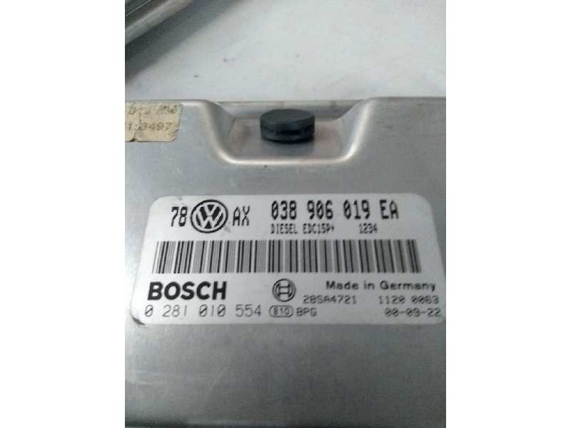 Recambio de centralita motor uce para volkswagen passat berlina (3b3) 1.9 tdi referencia OEM IAM 0281010554 038906019EA EDC15P