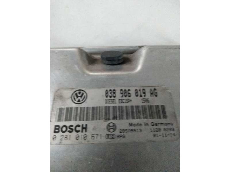 Recambio de centralita motor uce para volkswagen polo (9n3) 1.9 tdi referencia OEM IAM 0281010671 038906019AG EDC15P Recambio de centralita motor uce para volkswagen polo (9n3) 1.9 tdi referencia OEM IAM 0281010671 038906019AG EDC15P