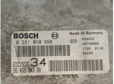 Recambio de centralita motor uce para peugeot 607 (s1) pack referencia OEM IAM 0281010880 9645534380 EDC15C2 34 2