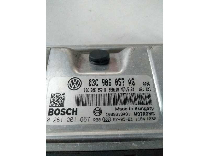 Recambio de centralita motor uce para volkswagen polo (9n3) 1.6 16v referencia OEM IAM 0261201667 03C906057AG 03C906057M ME7520